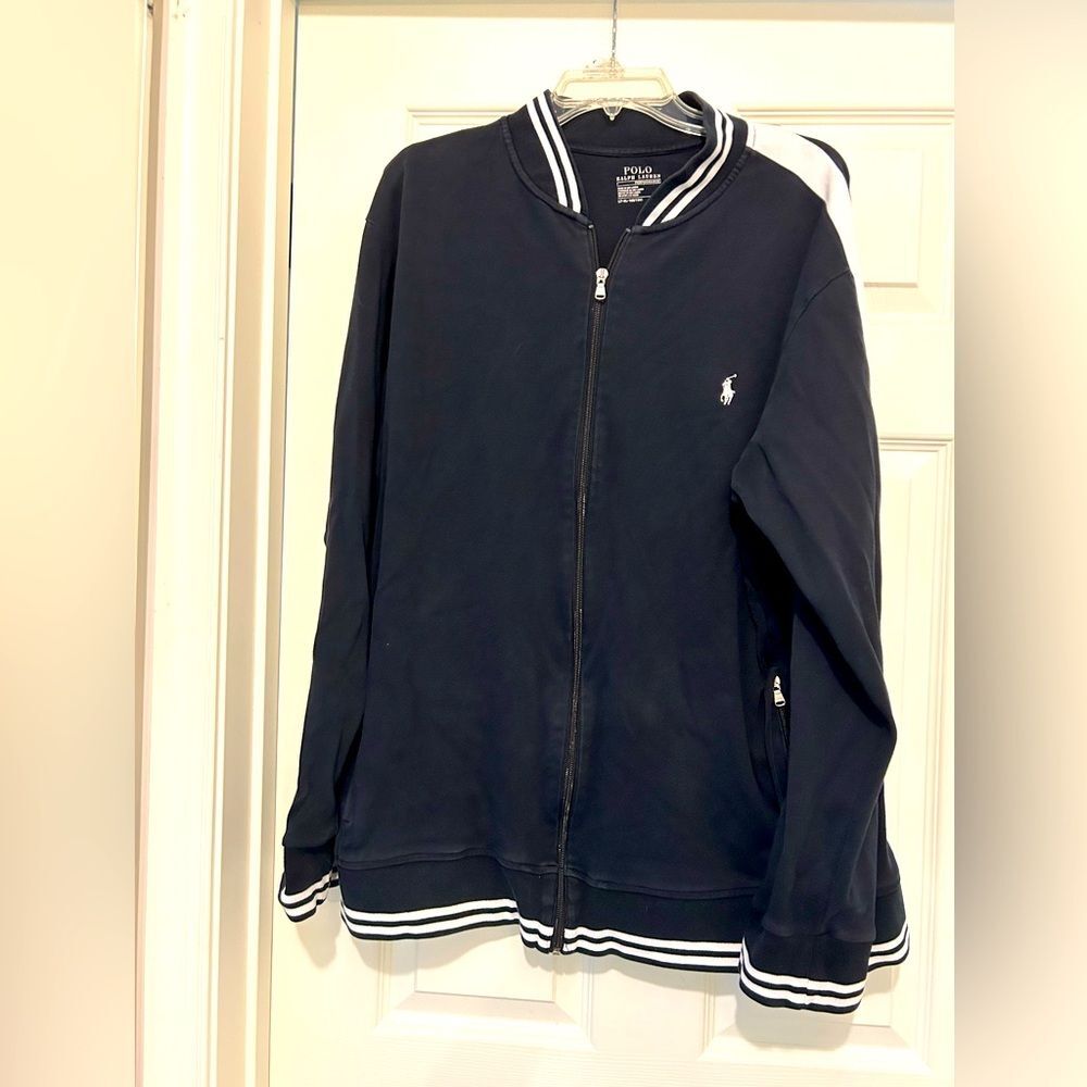 Polo Ralph Lauren mens Performance Track Jacket Size LT